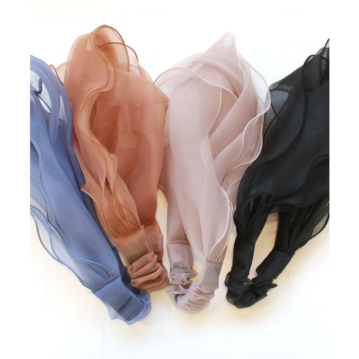 ヘアバンド オーガンジー シアー | VINGTAINE | 詳細画像13 