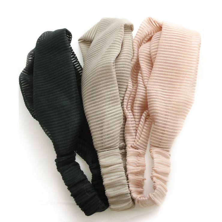 ヘアバンド ターバン風 ストライプ | VINGTAINE | 詳細画像12