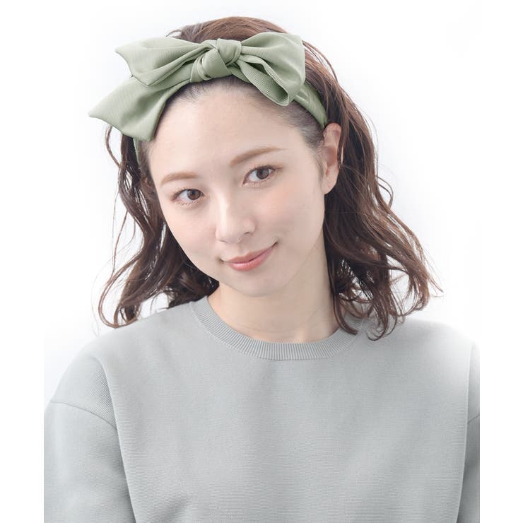 ヘアバンド リボン 取り外し可能 | VINGTAINE | 詳細画像10 