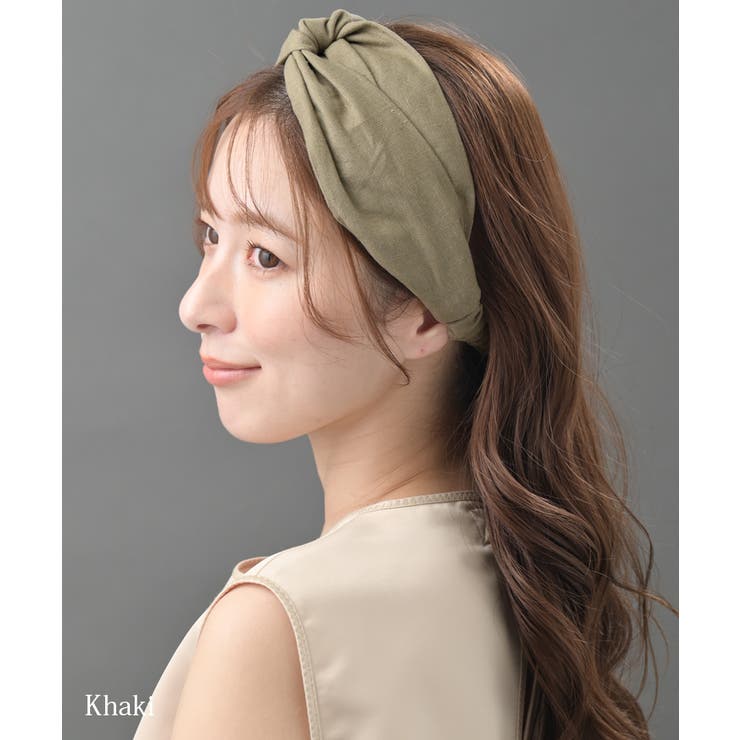 ヘアバンド ヘッドバンド リネン | VINGTAINE | 詳細画像7 
