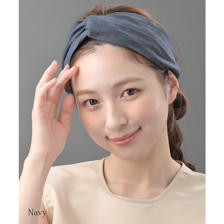 ヘアバンド ヘッドバンド リネン | VINGTAINE | 詳細画像10 