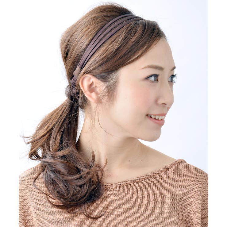 シンプル3連カチューム/ヘアバンド/ヘッドバンド/ヘアアクセサリーHB-54