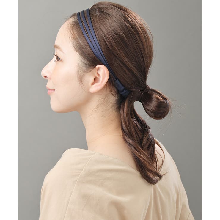 シンプル3連カチューム/ヘアバンド/ヘッドバンド/ヘア