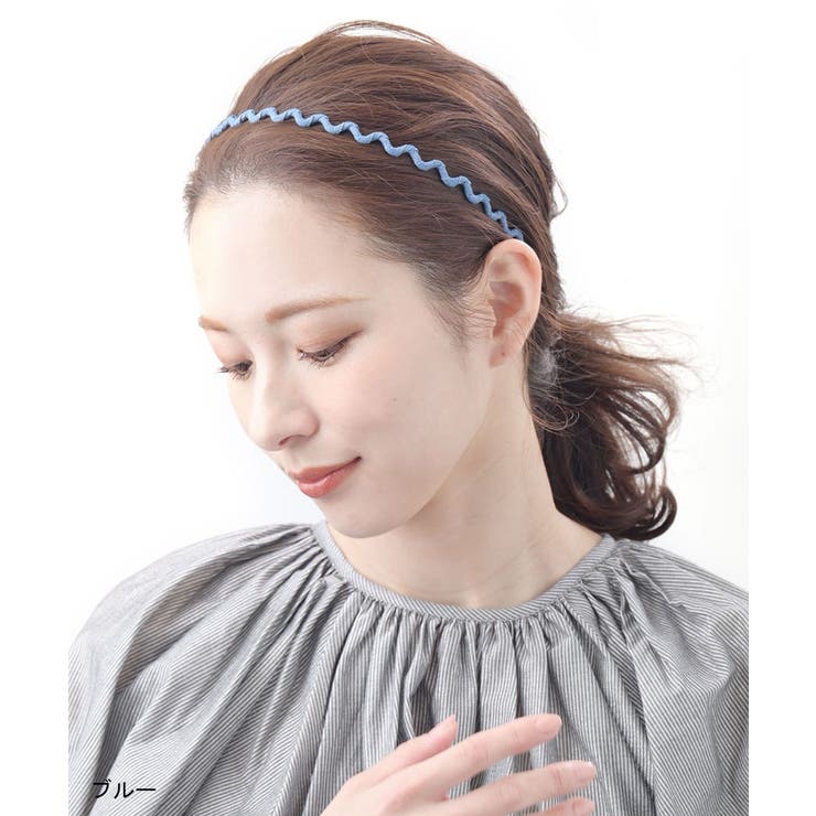 シンプルウェーブカチューシャ/オフィス/ヘアアクセサリー HK-105 | VINGTAINE | 詳細画像14 