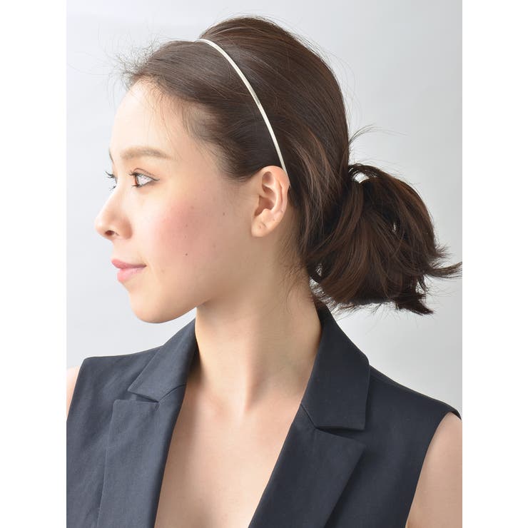 シンプルチェーンカチューシャ 細め ヘアバンド 品番 Vtna 神戸ヴァンテーヌ コウベヴァンテーヌ のレディースファッション通販 Shoplist ショップリスト