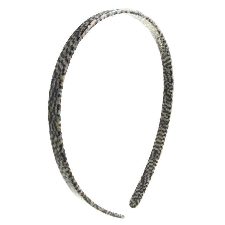 シックなモノトーンカラーカチューシャ/シンプル/ヘアアクセサリー HK-161 | VINGTAINE | 詳細画像2 