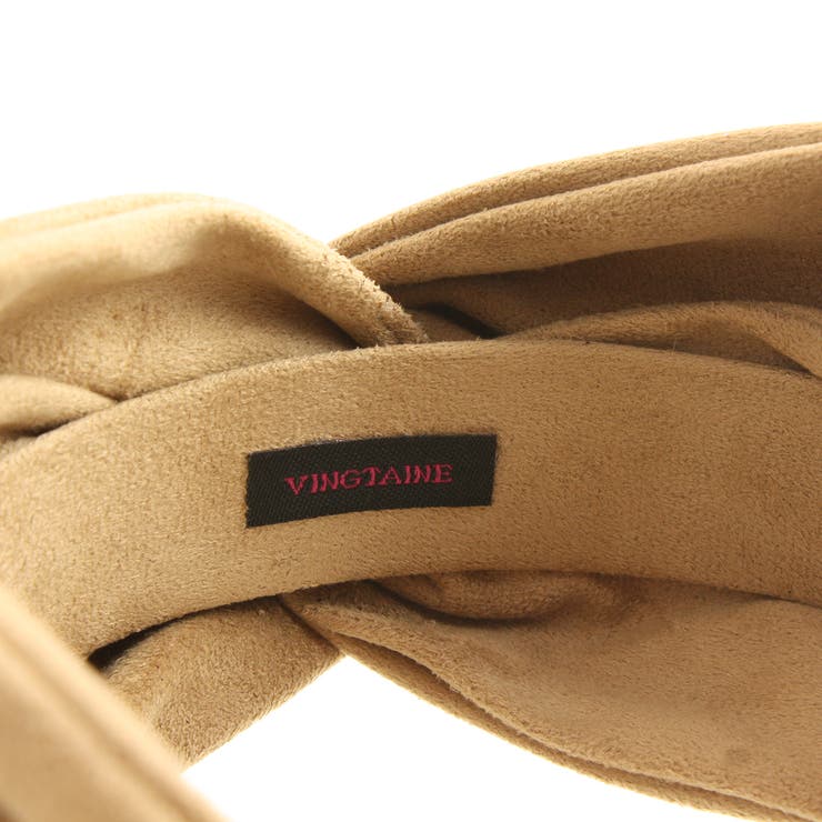 スエード調クロスカチューシャ 秋冬 ヘアアクセサリー | VINGTAINE | 詳細画像2 