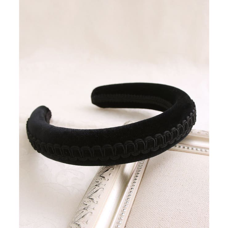 ベロアレース模様カチューシャ/秋冬/ヘアアクセサリー HK-165 | VINGTAINE | 詳細画像6 