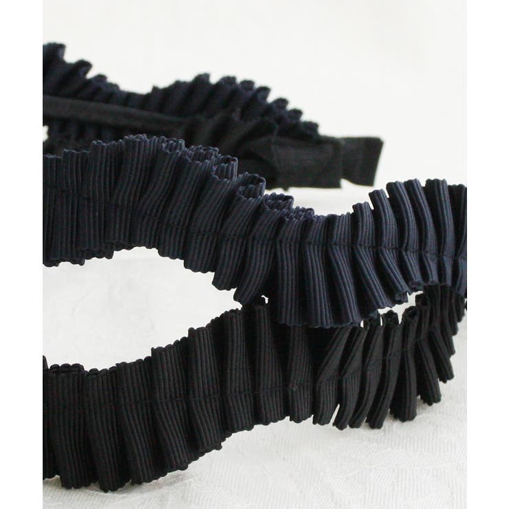 グログランウェーブカチューシャ ヘアアクセサリー ヘッドアクセサリー | VINGTAINE | 詳細画像7 