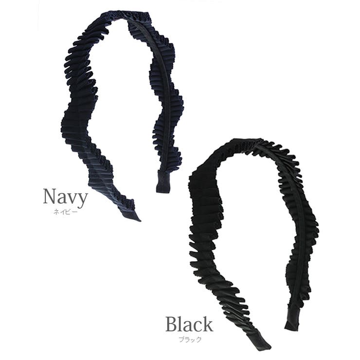 グログランウェーブカチューシャ ヘアアクセサリー ヘッドアクセサリー | VINGTAINE | 詳細画像9 