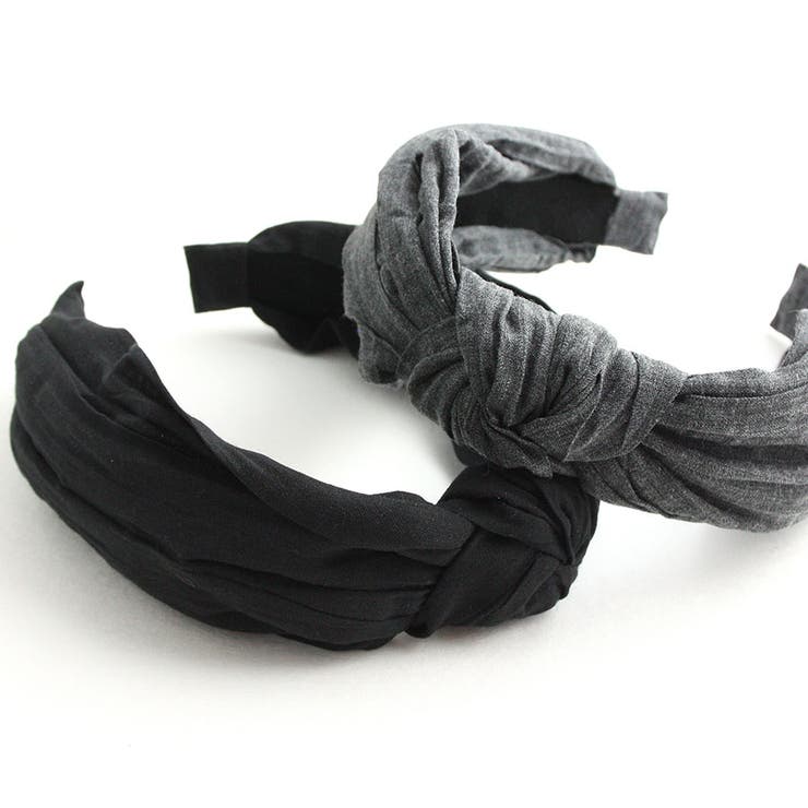 シンプルワイドターバン風カチューシャ 幅広 デイリー | VINGTAINE | 詳細画像9 