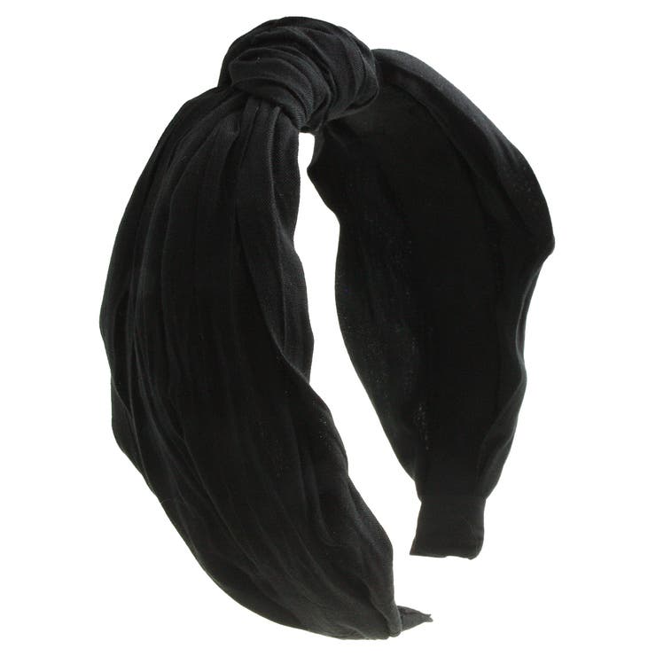 シンプルワイドターバン風カチューシャ 幅広 デイリー | VINGTAINE | 詳細画像3 