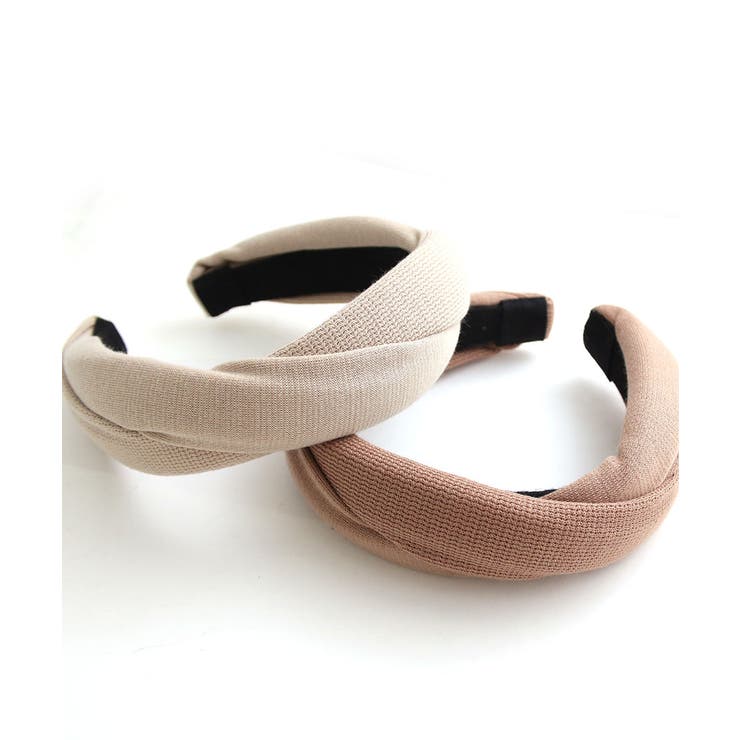 ツイストボリュームニットカチューシャ レディース ヘアアクセサリー | VINGTAINE | 詳細画像8 