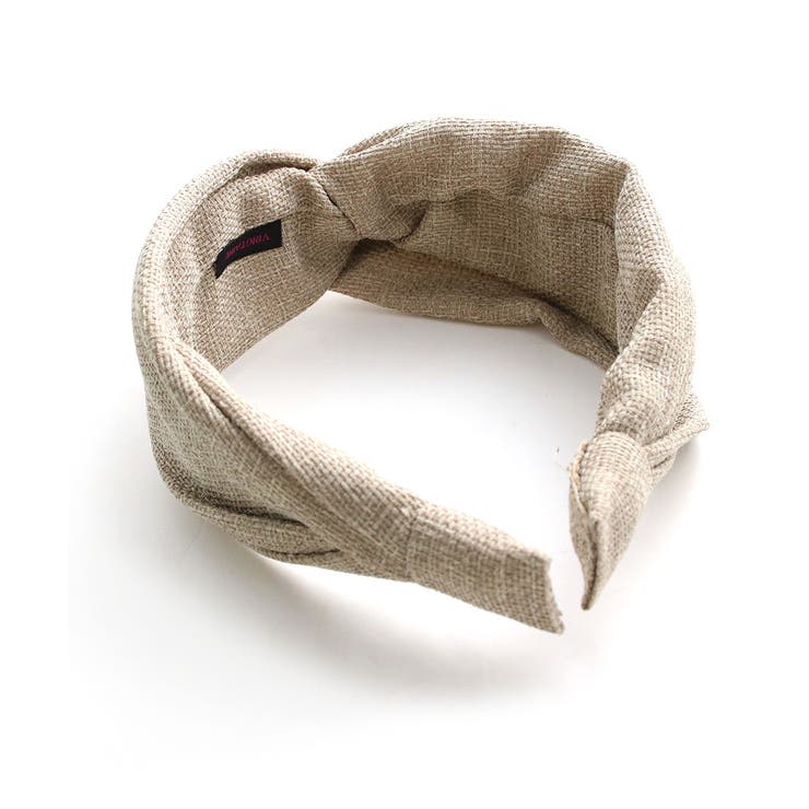 麻風クロスデザインカチューシャ オフィス 可愛い | VINGTAINE | 詳細画像7 