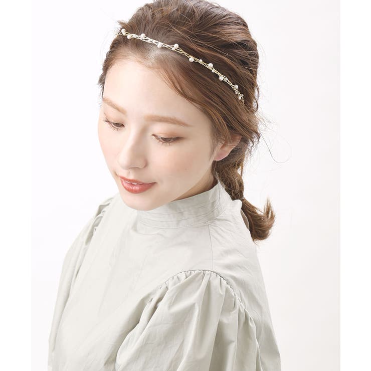 カチューシャ パール メタル | VINGTAINE | 詳細画像7 