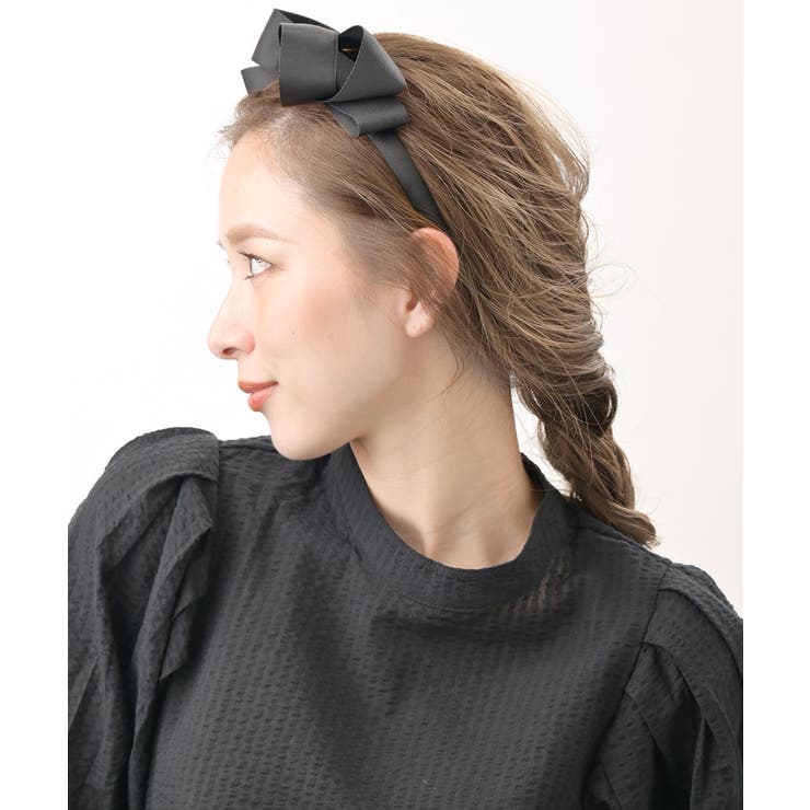 カチューシャ ブラック リボン | VINGTAINE | 詳細画像7 