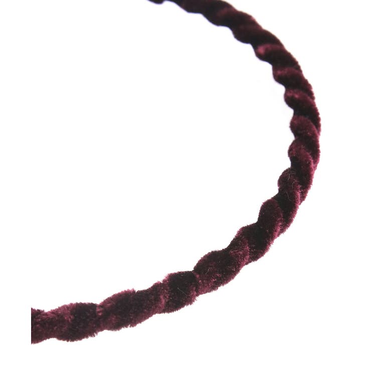 カチューシャ ツイスト ベロア | VINGTAINE | 詳細画像5 