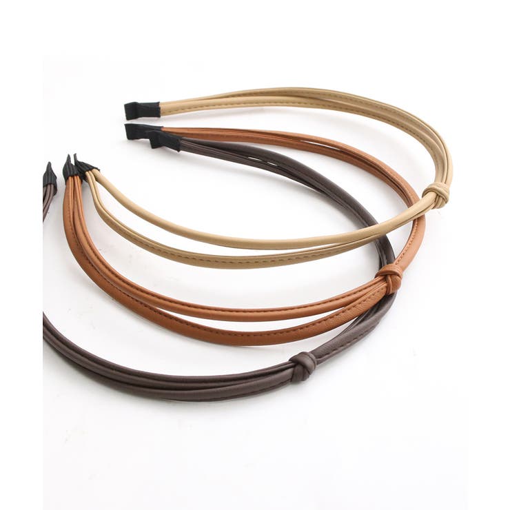 カチューシャ フェイクレザー 結び | VINGTAINE | 詳細画像10 