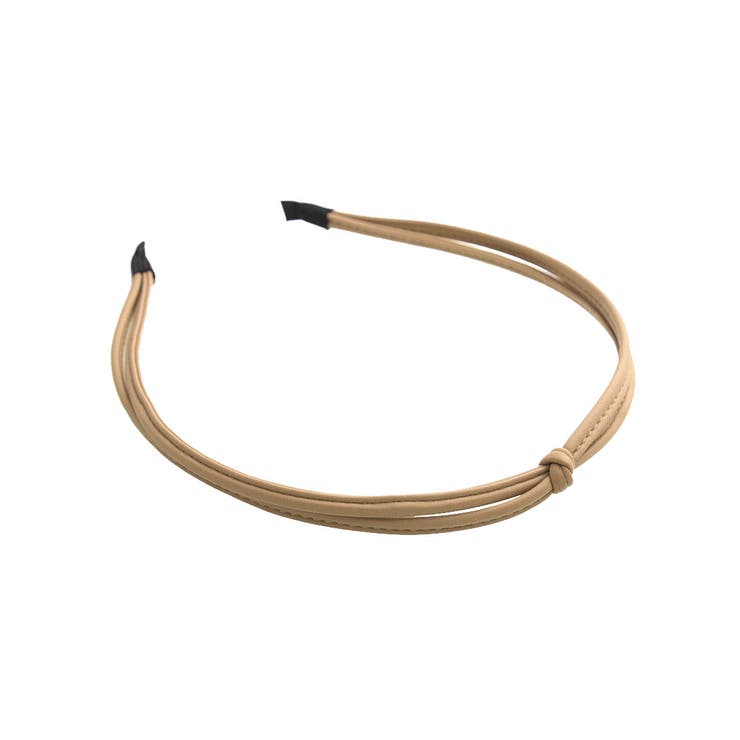 カチューシャ フェイクレザー 結び | VINGTAINE | 詳細画像3 