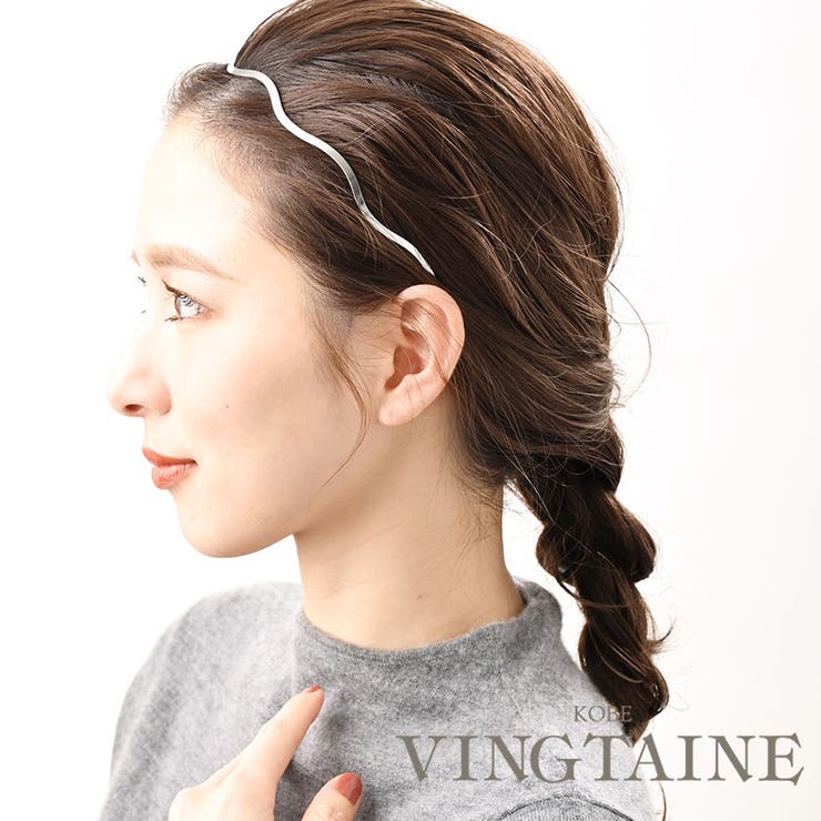 カチューシャ メタル ウェーブ | VINGTAINE | 詳細画像1 