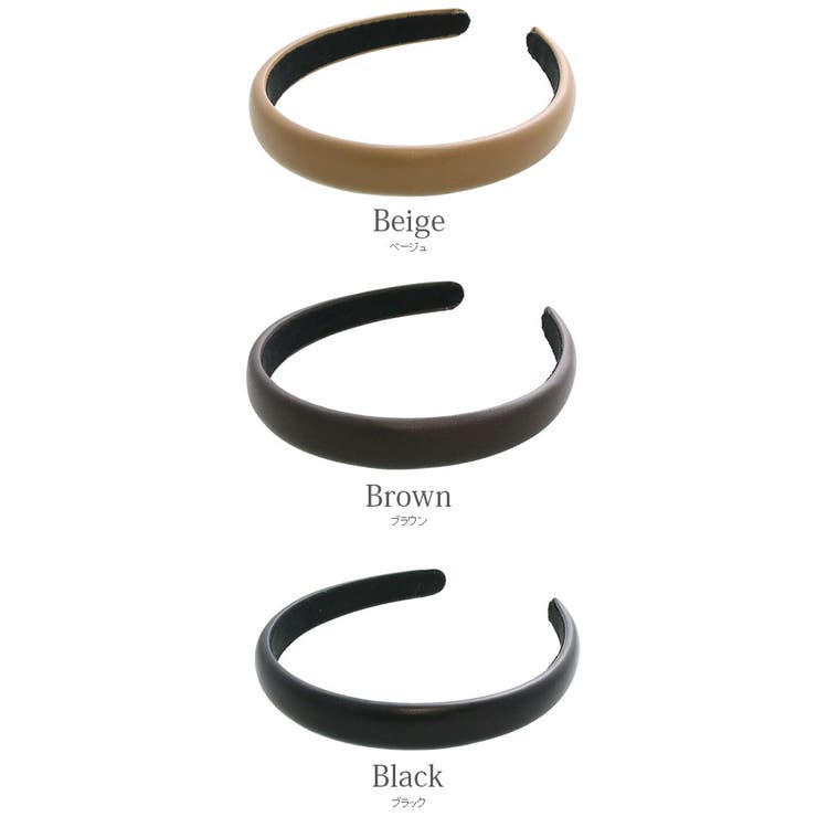 カチューシャ フェイクレザー エコレザー | VINGTAINE | 詳細画像2 