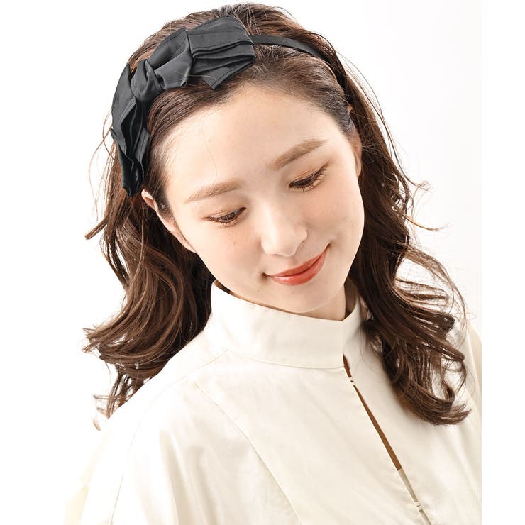 カチューシャ リボン ブラック | VINGTAINE | 詳細画像5 