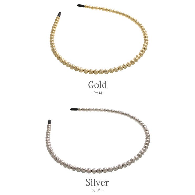 カチューシャ メタル ボール | VINGTAINE | 詳細画像2 