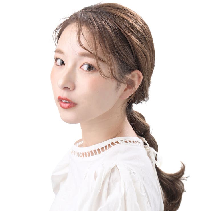 ライトブラウン | カチューシャ 細 華奢 | VINGTAINE