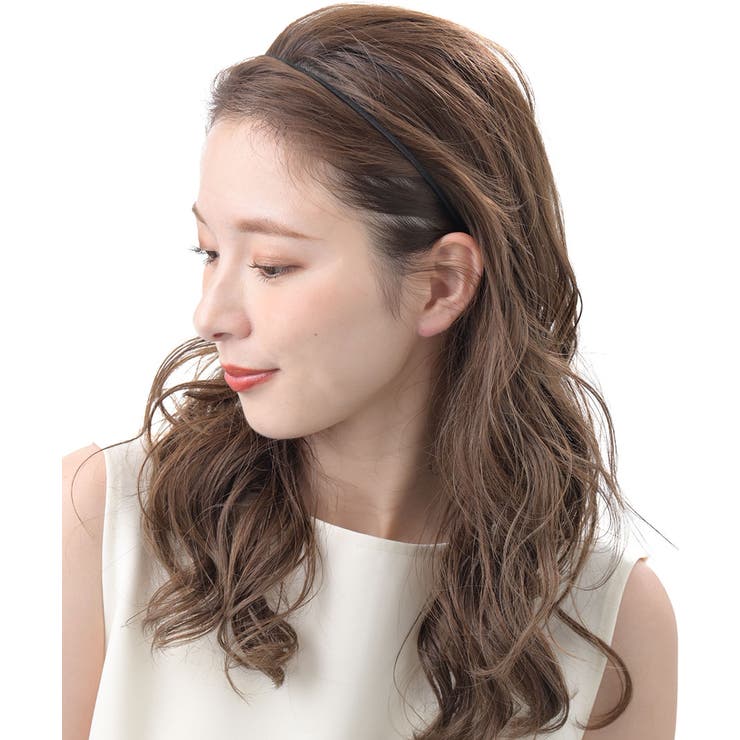 ブラック | カチューシャ 細 華奢 | VINGTAINE