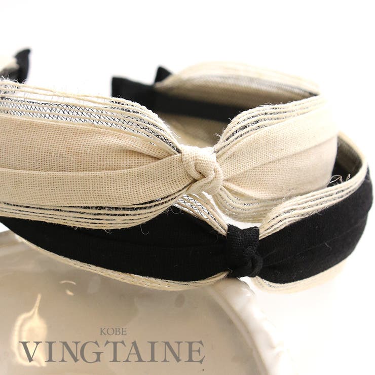 カチューシャ 麻 クロス | VINGTAINE | 詳細画像1 