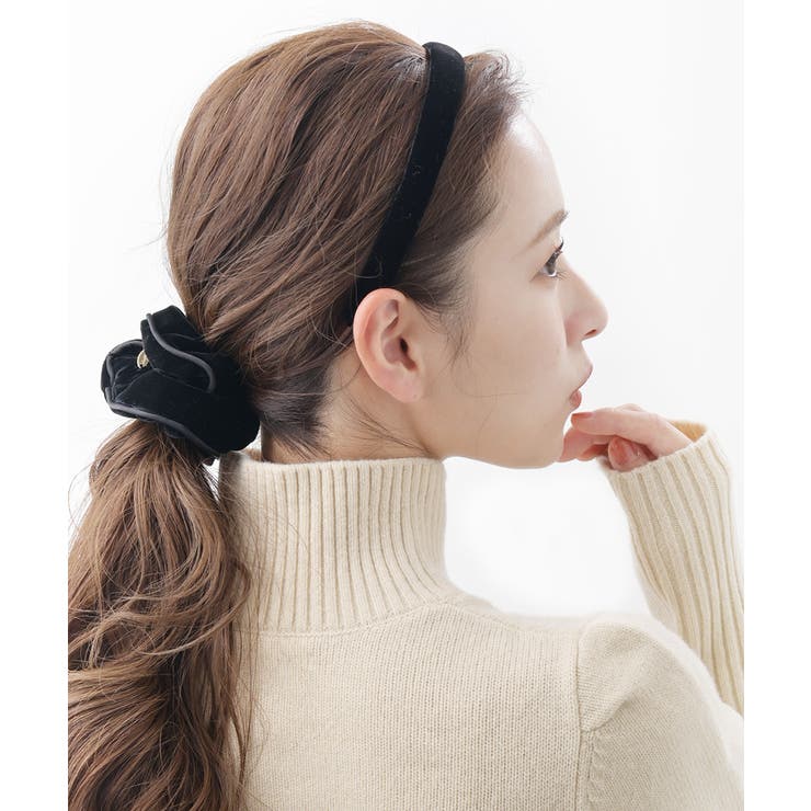 カチューシャ ベロア 痛くない[品番：VTNA0004619]｜VINGTAINE