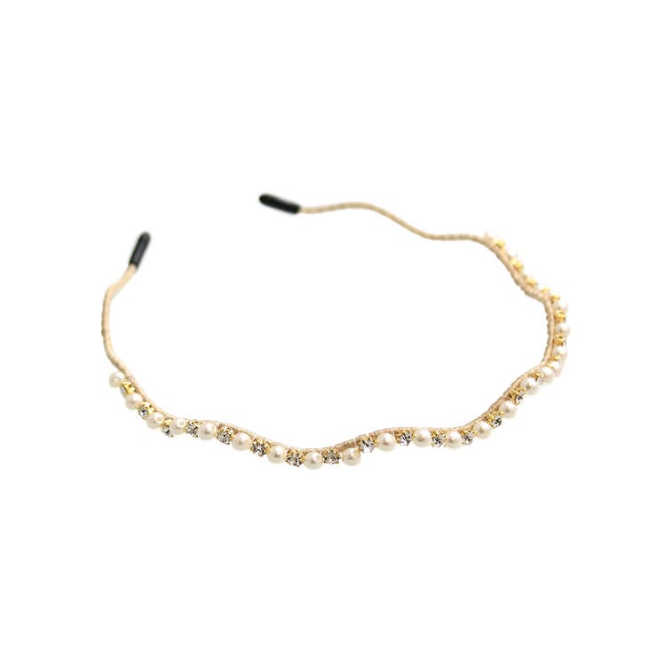 カチューシャ ビジュー ウェーブ | VINGTAINE | 詳細画像3 