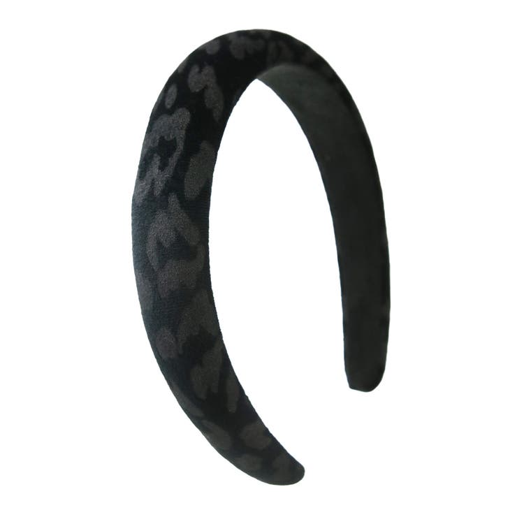 ブラック | カチューシャ レオパード 豹柄 | VINGTAINE