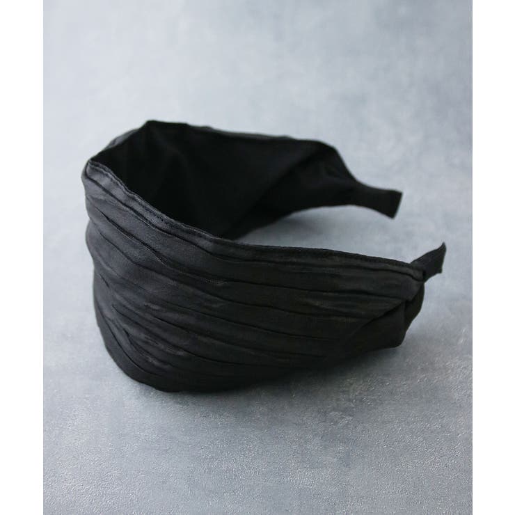 カチューシャ プリーツ 幅広 | VINGTAINE | 詳細画像5 