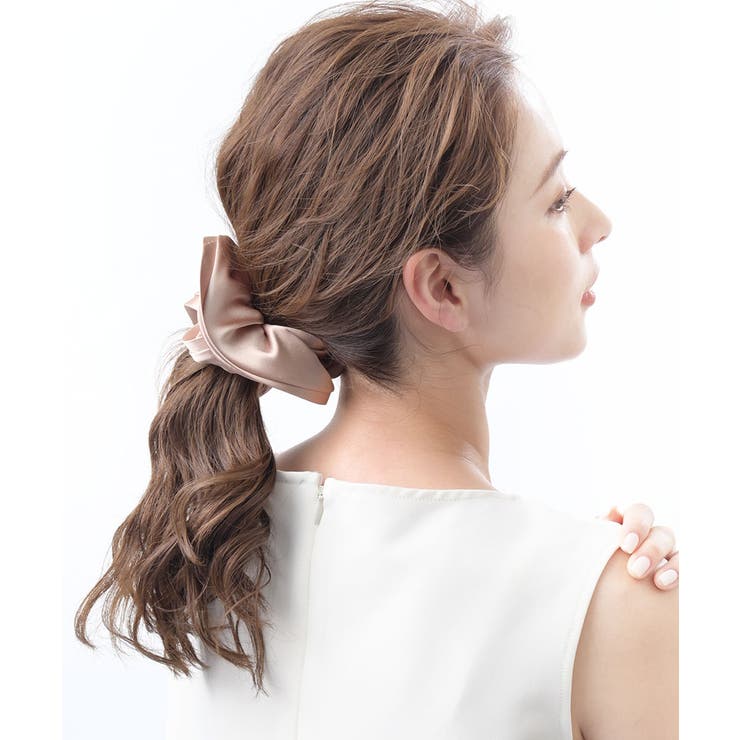 シンプルサテンシュシュ まとめ髪 オフィス 品番 Vtna 神戸ヴァンテーヌ コウベヴァンテーヌ のレディースファッション通販 Shoplist ショップリスト