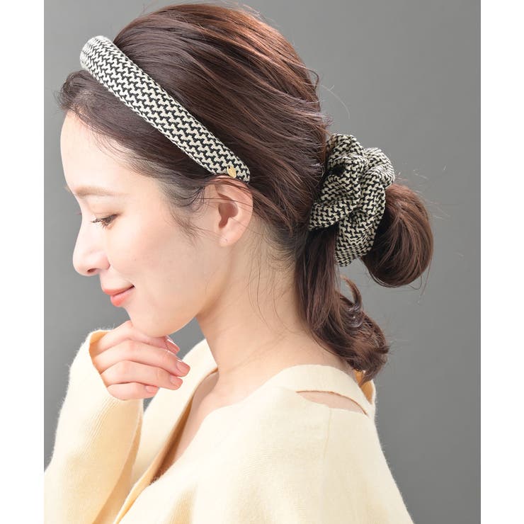 ベーシック柄シュシュ オフィス シンプル | VINGTAINE | 詳細画像6 