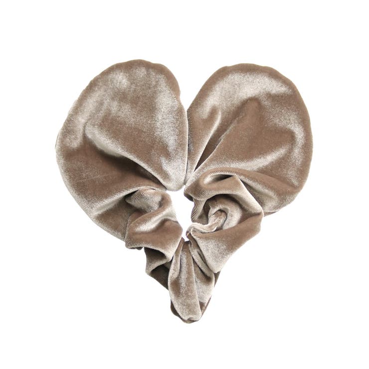 新色追加 ハート型のベロアシュシュ(M) クラシック | VINGTAINE | 詳細画像4 