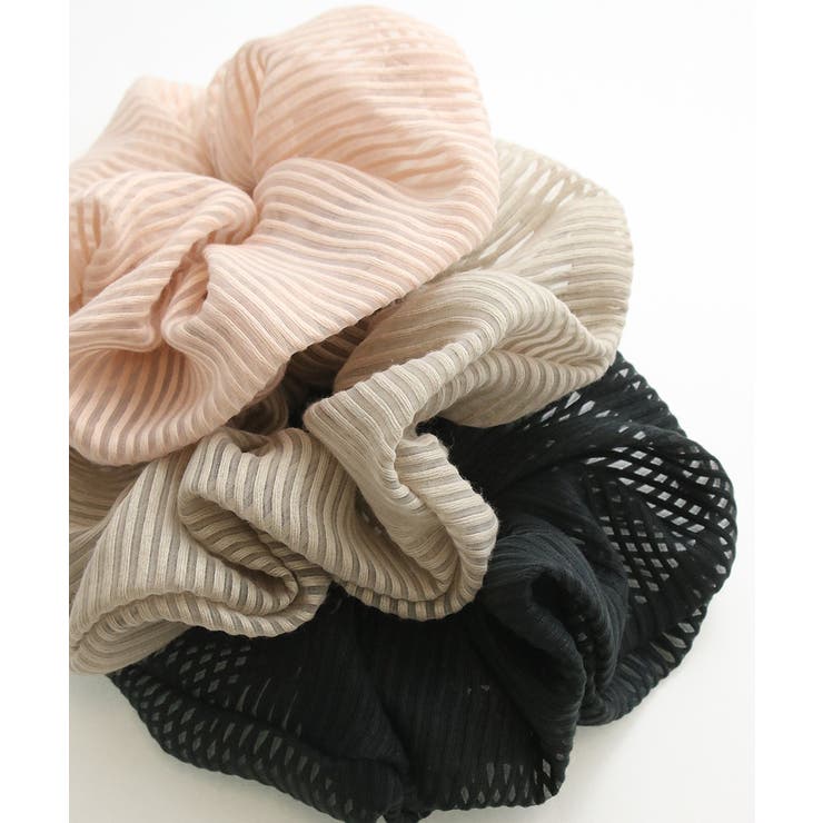 シュシュ ストライプ 柄 | VINGTAINE | 詳細画像6 