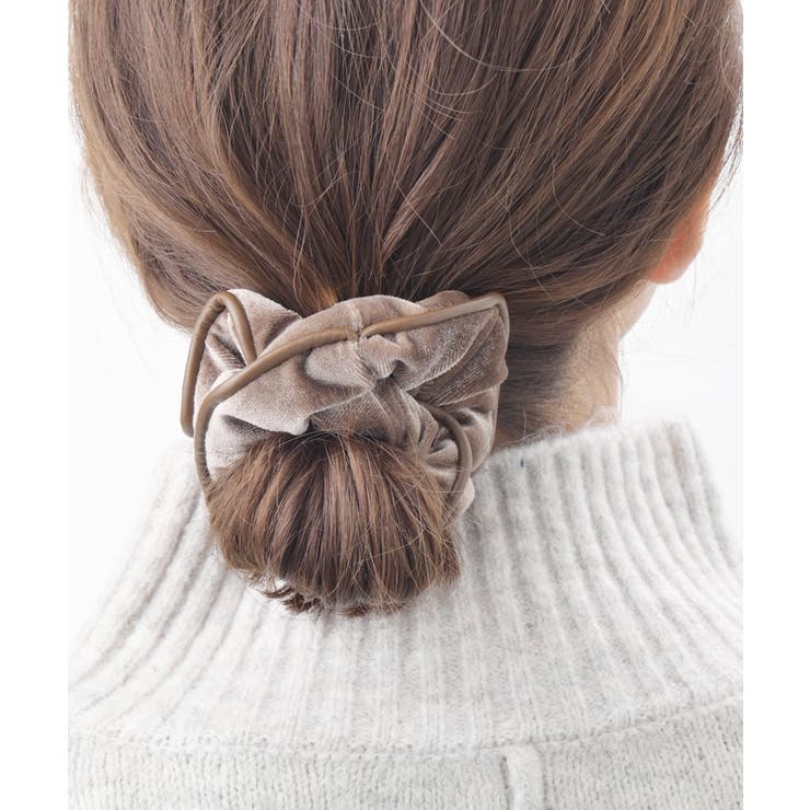 シュシュ ベロア シンプル | VINGTAINE | 詳細画像11 