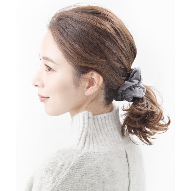 シュシュ ベロア シンプル | VINGTAINE | 詳細画像12 