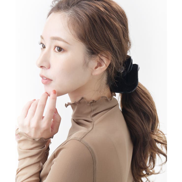 シュシュ ベロア シンプル | VINGTAINE | 詳細画像13 