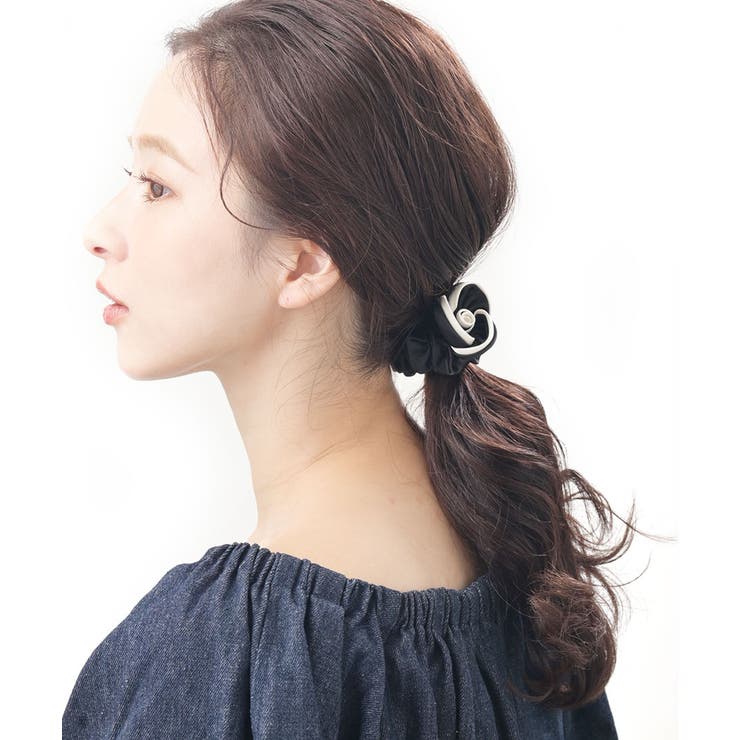 ワンカラー | シュシュ カメリア Sサイズ | VINGTAINE