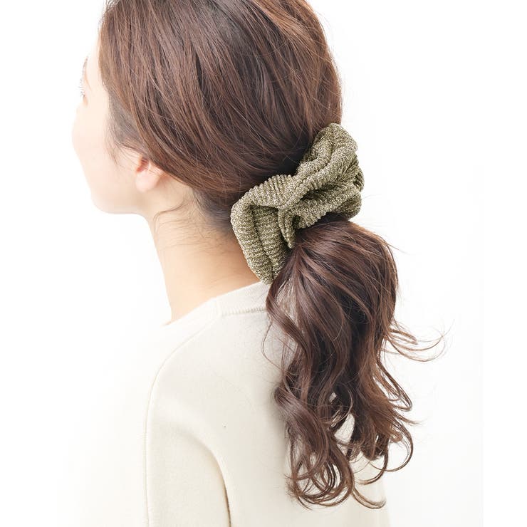 ゴールド | シュシュ ラメ グリッター | VINGTAINE