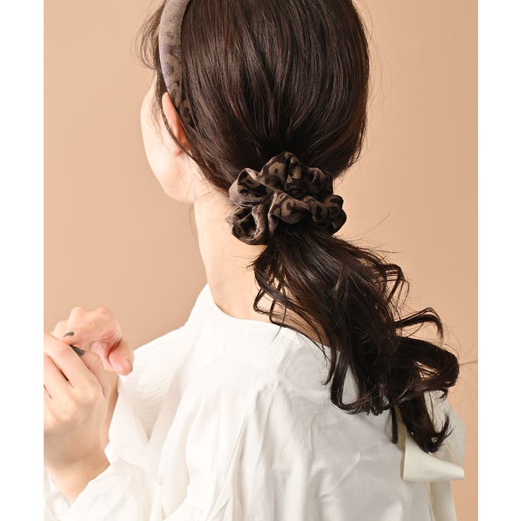 シュシュ レオパード 豹柄 | VINGTAINE | 詳細画像7 