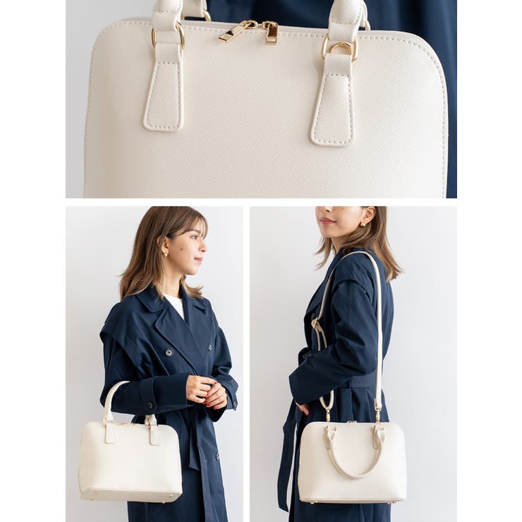 ラウンドファスナー2wayハンドバッグ | Vita Felice | 詳細画像27 