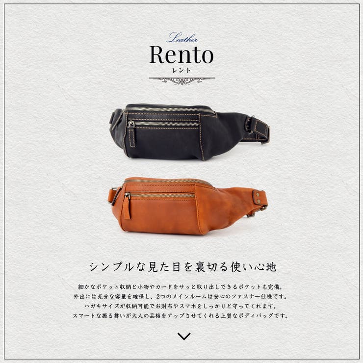 【イタリアンレザー】本牛革ボディバッグ | Vita Felice | 詳細画像10 