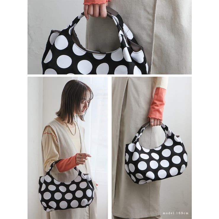 本革×キャンバスバルーントートバッグ | Vita Felice | 詳細画像15 