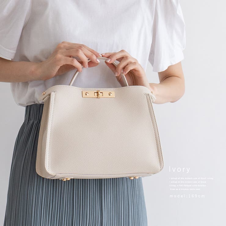 ワンハンドル2wayミニショルダーバッグ[品番：VI000001437