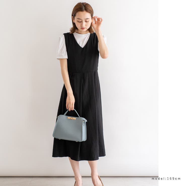ワンハンドル2wayミニショルダーバッグ[品番：VI000001437