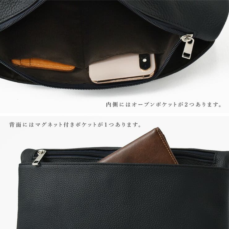 本革2wayクラッチバッグ | Vita Felice | 詳細画像15 